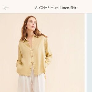 ALOHAS Mursi Linen Shirt